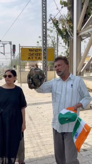 Deepti Naval Instagram - Revisiting the Atari Railway Station.