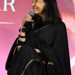 Deepti Naval Instagram – In Delhi for a heart to heart chat between Shoma Chaudhary, Kalki and me.