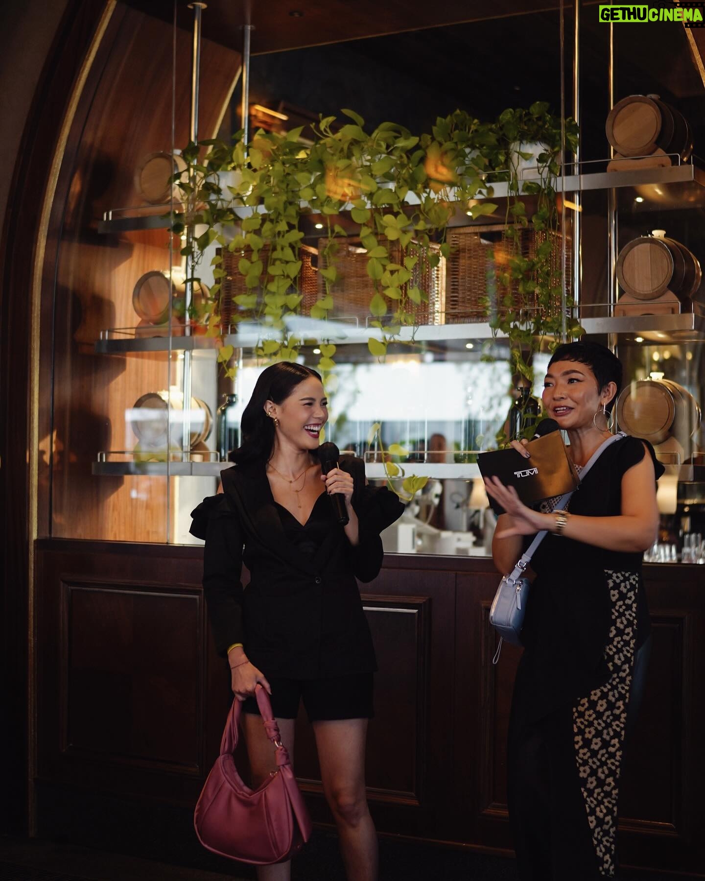 Della Dartyan - 3 Likes - Launching into a world of style and sophistication with @tumitravel's exclusive club. Elevate your travel experience. #Tumiindonesia #tumiexclusivesclub ✈️✨
📸 @aaronkurniawan23
