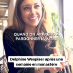 Delphine Wespiser Instagram - « Donner le pardon c’est pour soi »❤️ @wespiserd évoque le pardon et comment elle a réussi à l’accorder lors de sa semaine de retraite au monastère 🙏🏼 #catholique #chrétien #missfrance #bienvenueaumonastère @c8lachaine