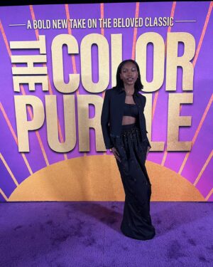 Demi Singleton Instagram - the color purple

this film is a must see! congratulations to the cast and crew of @thecolorpurple 💜

@wbpictures 
@miumiu