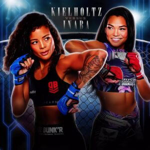 Denise Kielholtz Instagram - Intriguing Flyweight Showdown: 
@missdynamite vs. @sumiko.inaba 
▹ Nov 17, 2023 
▹ Bellator 301 @bellatormma 

#WMMA #Bellator #Bellator301 #WomensFlyweight #DeniseKielholtz #MissDynamite #SumikoInaba