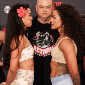 Denise Kielholtz Instagram - Tomorrow will be a historic evening .. @bellatormma
Let's go! ❤️

#Missdynamite #historicalnight #bellator #bellator301 #letsgo
