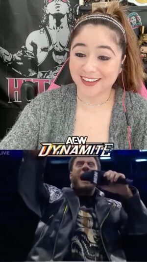 Denise Salcedo Instagram - NOT BAD 😂 MJF CURSES IN SPANISH! #aew #aewdynamite  #mjf #maxwelljacobfriedman #aewwrestling #aewtiktok #prowrestling #programming #wrestling #wrestlingtiktok #explorepage