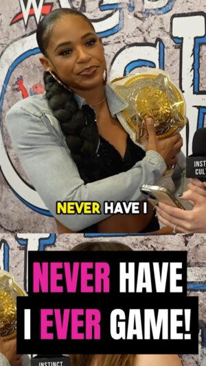 Denise Salcedo Instagram - BIANCA BELAIR PLAYS NEVER HAVE I EVER!!!!🤣❤️ #wwe #biancabelair #biancabelairwwe #wwesuperstars #wweuniverse #wwetiktok #wwedivas #wwevideos #wwefunny #wweraw #wwesmackdown #wrestling #wrestlingtiktok #prowrestling #wwewomen #explorepage