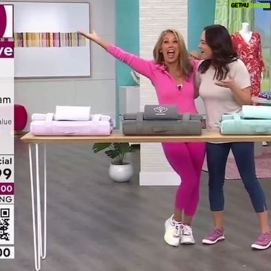 Denise Austin Instagram - My amazing Homedics Back stretcher is selling fast!! You don’t want to miss this Today Special price here at HSN.. (this price goes away at Midnight ET.) This stretch mat is the BEST thing you can add to your at-home self-care routine…. Relax, rejuvenate, lengthen and unwind your tight muscles …. I love it so much and I know you will too!! Shop now.. link in bio!!!