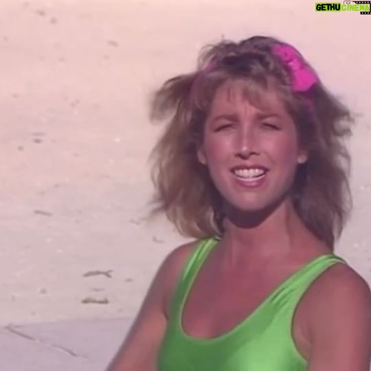 Denise Austin Instagram - A TRUE #TBT!!! This is from one of my VERY FIRST TV shows on ESPN. ..35 years ago!!! Getting Fit With Denise Austin filmed in the beautiful Cayman Islands….WOW!! I can’t believe how young my voice sounded…and it’s so funny to see my outfits and hair.. I love to reminisce of the many locations I was lucky enough to visit while filming these TV shows for you guys!! AND..Who would’ve ever known that day that this TV show would go on for 24years!! SO many wonderful memories… I will never take for granted all of the places my family and I were able to travel to and explore… I am forever grateful!!! Xoxo