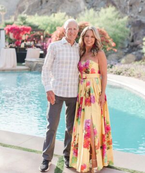 Denise Austin Instagram - Still on a MAGICAL high!!! This past wedding weekend was a DREAM !!! Katie and Lane are so HAPPY in LOVE!!! It was so special for us to be able to host the Welcome Party and their Beautiful wedding at our home!!!! On Friday night, at their Welcome party, Jeff, Kelly and I surprised Katie with her favorite Caribbean band from Anguilla, @omalie360_music…we had so much FUN and I will never get over how much LOVE was in the air!!! And the day of the wedding was just EUPHORIC…my sweet Katie looked STUNNING…seeing her so happy made my heart smile!!! I will be forever grateful for this absolutely breathtaking weekend!!! Love and Joy. Xoxo