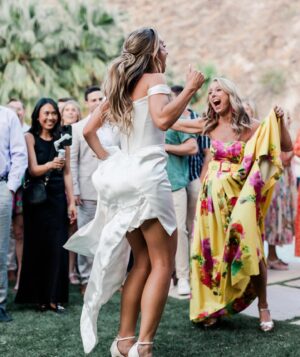 Denise Austin Instagram - Still on a MAGICAL high!!! This past wedding weekend was a DREAM !!! Katie and Lane are so HAPPY in LOVE!!! It was so special for us to be able to host the Welcome Party and their Beautiful wedding at our home!!!! On Friday night, at their Welcome party, Jeff, Kelly and I surprised Katie with her favorite Caribbean band from Anguilla, @omalie360_music…we had so much FUN and I will never get over how much LOVE was in the air!!! And the day of the wedding was just EUPHORIC…my sweet Katie looked STUNNING…seeing her so happy made my heart smile!!! I will be forever grateful for this absolutely breathtaking weekend!!! Love and Joy. Xoxo