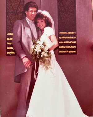 Denise Austin Instagram - HAPPY ANNIVERSARY to my sweet husband… My hunny bunny !!!!! Today we are CELEBRATING 41 YEARS of marriage!!! WOW I can’t believe how incredibly blessed I am to have YOU as my rock .. my life .. my whole world!!!! I LOVE all of the beautiful memories we’ve made throughout the years with our two beautiful daughters and I am BEYOND EXCITED  this weekend for our daughter KATIES’S WEDDING!!! Watching you walk her down the aisle will be a moment I cherish forever!!! Thank you for being EVERYTHING and MORE to us!! I am SO grateful for you every single day. Happy anniversary,  I love you FOREVER… xoxo