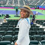 Denise Austin Instagram - What an incredible tennis filled weekend spent with my amazing family and dear friends!! We had the BEST time at the Indian Wells Tennis Garden… we LOVE watching tennis!!! and cheering all our favorite players.. It’s so awesome to see so many people who know the Austin family since all 5 kids played professional tennis . It’s fun to hear all the stories when my husband Jeff was on the tennis circuit!!!!