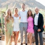 Denise Austin Instagram - Flashback to last week at my daughter @katieaustin and Lane’s REHEARSAL DINNER!!! I was so touched that Katie wanted to wear my wedding dress from 1983 to this incredibly SPECIAL night honoring her Dad and I’s marriage of 41 YEARS!!! I just couldn’t hold back my tears of joy seeing her so HAPPY!!! It was such a beautiful way to kick off their Wedding Weekend …and I am still in AWE and Over the Moon dreaming about it ALL..blissfully re-living every second… I love you Katie and Lane …LOVE looks good on you!!! Xoxo