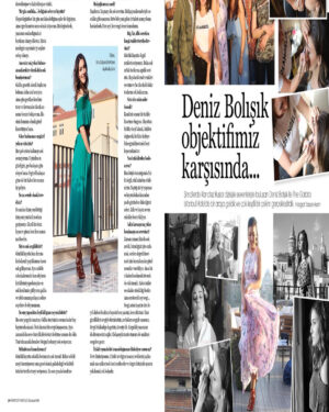 Deniz Bolışık Instagram - Womensstyle Haziran sayısındaki röportajımız... @womensstyletr