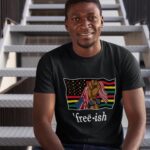 Denyce Lawton Instagram - HAPPY #JUNETEENTH ✊🏽🫶🏽 #FreeIsh OUR Independence Day!!! (All original artwork on clothing copyright belongs to Denyce Lawton / @officialdlawton )