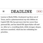 Denyce Lawton Instagram - 🙌🏾🥰💃🏽 📺🎬🎭 I can finally share... last month, I busted my tail off preparing for this self tape working hours alone at like 4am through feeling defeated and depressed with everything happening in this world... & then I Manifested THIS in Several ways... (the first pic being one) and days later... It happened 🥺🙌🏾... the joy Not only to be cast opposite @danieldaekim , But to work alongside him and @tonygoldwyn and the writers, creators and directors involved is like... whaaaaat? 😱.. I mean.. a RIDLEY SCOTT production at that?? Yeah I’m still geeking over it all , weeks later lol.. #OhSheila 😍😜🙏🏾 Even at my most DEFEATED feeling and sadness... I worked through it and still believed !! 🙏🏾🙏🏾🙏🏾 YOU GOT THIS! Whatever you’re working for and fighting for???? ITS WORTH IT!!! Keep going! ♥️😘 #FromHomelessToHollywood