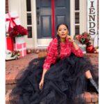 Denyce Lawton Instagram - Happy Holidays 🥰🎄♥️ Merry Christmas , Happy Hanukkah, Happy Kwanza 🥰 #KimchiAndMochi 🐶💋 ( ON MY PROFILE PAGE 🤣😫 NOT propose page) OUTFIT PIECES: @amazonfashion @amazon @amazonprime