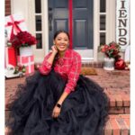 Denyce Lawton Instagram - Happy Holidays 🥰🎄♥️ Merry Christmas , Happy Hanukkah, Happy Kwanza 🥰 #KimchiAndMochi 🐶💋 ( ON MY PROFILE PAGE 🤣😫 NOT propose page) OUTFIT PIECES: @amazonfashion @amazon @amazonprime