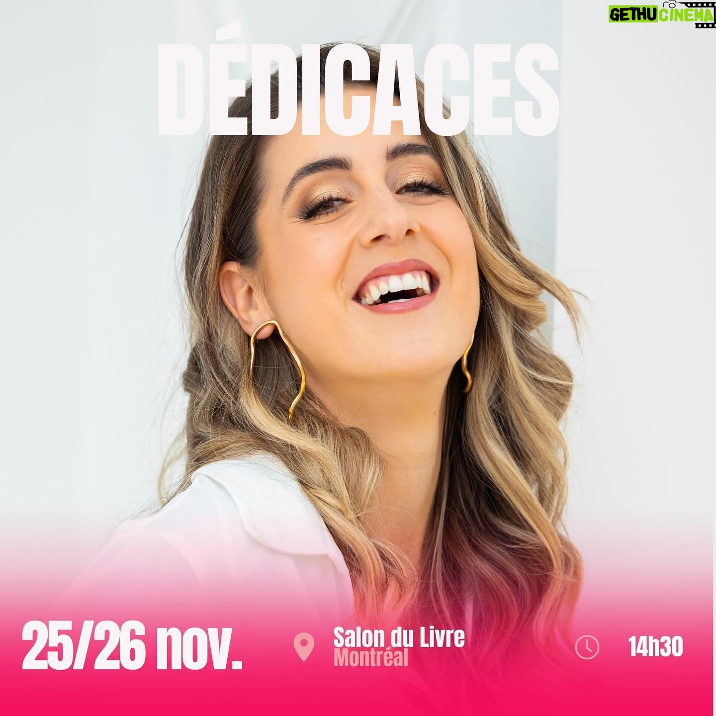 Denyzee Instagram - La tournée commence demain! J’ai super hâte de pouvoir vous prendre dans les bras, de vous rencontrer et de mettre des visages sur des gens qui me soutiennent! Écrire un livre, c’est tellement un énorme projet, beaucoup de travail, mais vous voir l’avoir dans les mains, le lire et m’envoyer vos retours est la plus belle des récompenses que j’ai pu expérimenté dans ma vie. Ça transcende toutes les émotions que j’ai pu expérimenter jusqu’à présent, c’est vraiment fou de me dire que jusqu’à présent j’avais pu « aider » et « challenger » une dizaine de mes proches à sortir de leur zone de confort, mais qu’à partir de maintenant je peux en challenger des centaines de milliers en même temps! 🤍 Autant que l’avenir et les réseaux sociaux me font parfois peur, autant que je trouve l’impact extrêmement puissant et incroyable! 🤯🤩 Merci à tous pour vos retours et j’ai hâte de vous rencontrer 🫶 #livre #maintenantoujamais #book #livreaddict #livres #sortielivre @editionsmichellafon