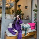 Derya Pınar Ak Instagram – 💜
styling: @elifduzgunzzz