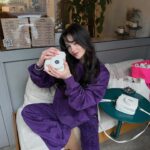 Derya Pınar Ak Instagram – 💜
styling: @elifduzgunzzz