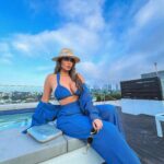 Destiny Monique Instagram – It was supposed to be a clear sunny day but the clouds kept hovering…… I guess you could say I had the blues. 💙🩵
