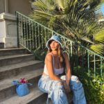 Destiny Monique Instagram - Love my cargo jeans by @ver_luisant_clothing 💙. . . . . #ad #cargopants #denim #jeans #stylefashion #ootdfashion