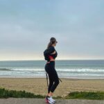 Destiny Monique Instagram - Beach days are the best days! Even when it’s right before the rain. Happy Monday, back on my fitness! 😅 . . . . #california #californialiving #beachdays #beachdaysarethebestdays