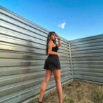 Destiny Monique Instagram – Put a boot on with shorts and now your outfit is fall friendly. 🍁😁🍁
–
Shorts @halara_official these are super soft and stretchy loved them all summer. Use my code when you shop Adaywi0 for 15% off. (Full Halara haul with more comfortable pieces on my YouTube channel) 
.
.
.
.
#allblackfit #shortsandboots #stylefashion #halara #halara_officialyes @halara_official