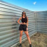 Destiny Monique Instagram – Put a boot on with shorts and now your outfit is fall friendly. 🍁😁🍁
–
Shorts @halara_official these are super soft and stretchy loved them all summer. Use my code when you shop Adaywi0 for 15% off. (Full Halara haul with more comfortable pieces on my YouTube channel) 
.
.
.
.
#allblackfit #shortsandboots #stylefashion #halara #halara_officialyes @halara_official