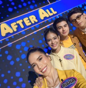 Devon Seron Instagram - Despite the loss, we had a blast on Family Feud! Grateful for the experience. Thank you so much for having us! @familyfeudph Team #AfterAll #AfterAllNowShowing