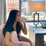 Devon Seron Instagram – The simple joy of being together. Grateful for these moments. Thankful for the cozy stay at Belmont Hotel that made our family celebration for my nephew’s birthday even more memorable. 🎈🎁🎉👨‍👩‍👧‍👦💕