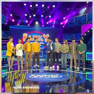 Devon Seron Instagram - Despite the loss, we had a blast on Family Feud! Grateful for the experience. Thank you so much for having us! @familyfeudph Team #AfterAll #AfterAllNowShowing