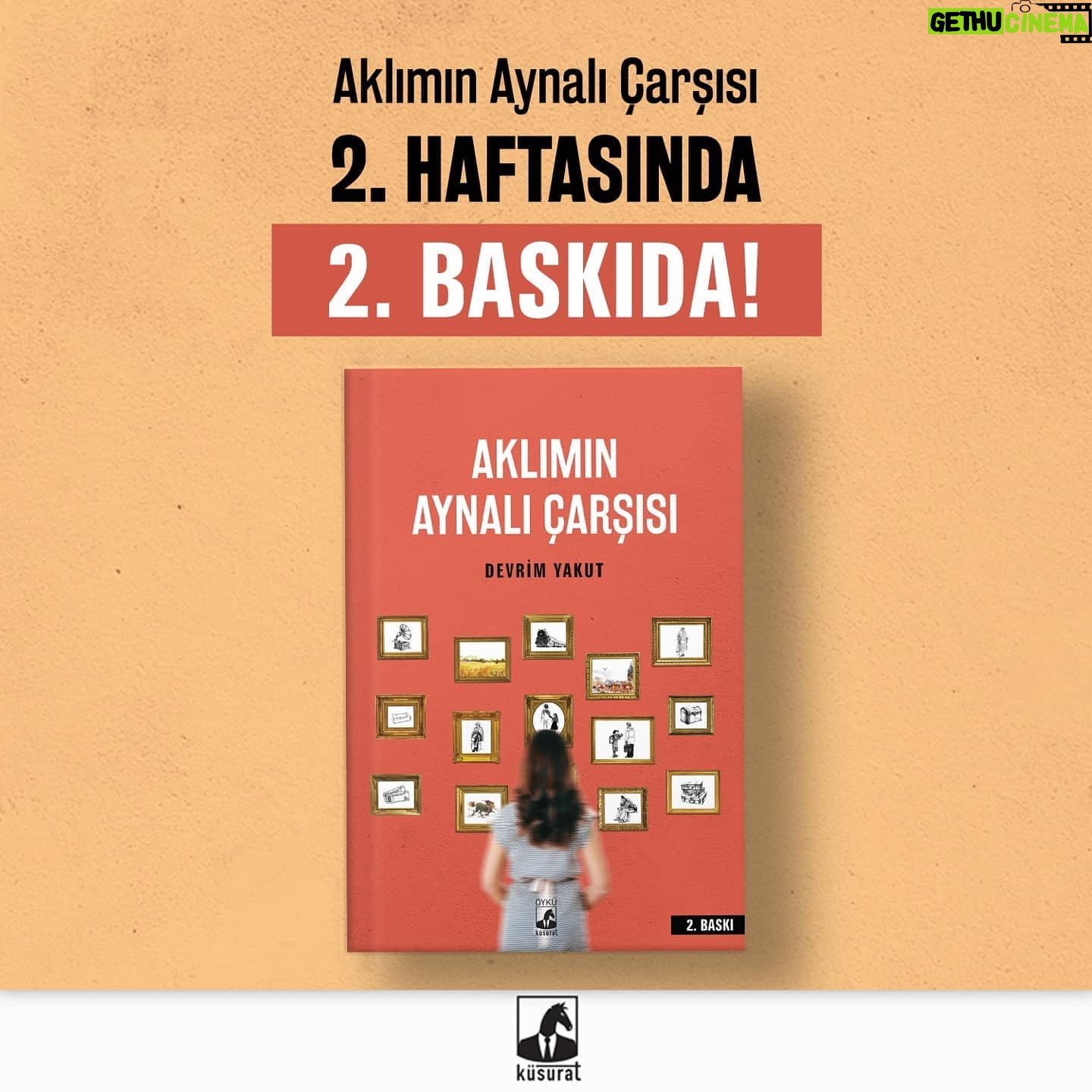 Devrim Yakut Instagram - Ne kadar mutluyum.Okuyan güzel tüm yüreklere minnet doluyum🙏♥️@kusuratyayinlari #aklımınaynalıçarşısı #devrimyakut