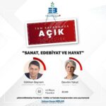 Devrim Yakut Instagram - #Repost @edremitbelediye ... 🎙 Tam Kapanmada Açık Söyleşiler 📌 Sanatçı Devrim Yakut, Akademisyen Gökhan Bayram moderatörlüğünde "Sanat, Edebiyat ve Hayat" konulu söyleşiyle canlı yayında evlerinize konuk olacak. 📆 10 Mayıs Pazartesi ⏱ 21.00 📡 Facebook - Twitter ve Youtube / EdremitBelediye @devrimyakut @gokhanbayram.17