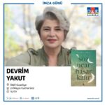 Devrim Yakut Instagram – Söz Uçar Hasar Kalır’la21 Mayıs Cumartesi saat 15.00 de Suadiye D&R da sizleri bekliyor olacağım.Heyecanım dorukta…@kusuratyayinlari #sozucarhasarkalir