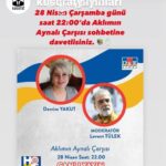 Devrim Yakut Instagram - Yarın akşam( 28 Nisan saat 22.00 da) Sevgili dostum Levent Tülek'le ilk kitabım Aklımın Aynalı Çarşısı'nı konuşacağız.Bekleriz efendim.@dr_dunyasi hesabından canlı izleyebilirsiniz.@leventtulek @kusuratyayinlari
