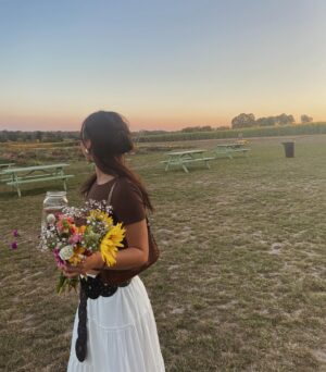 Devyn Nekoda Instagram - flower child, beautiful child, i’m in your zone 💐🪐🌝