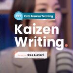 Dewi Lestari Instagram - Manfaat Kelas Kaizen Writing dirasakan bukan hanya oleh penulis dan peminat genre fiksi saja, melainkan para peserta dari berbagai macam profesi dan kebutuhan. Skill menulis memang kebutuhan universal. Kemampuan menulis yang baik akan segera menunjukkan kapasitas dan kualitasmu. Di bidang apa pun itu ☺️👌 Ini hari terakhir kesempatan pakai promo diskon 30%, dan besok adalah hari terakhir pendaftaran. Jangan ditunda lagi, segera daftar ke link yang di Bio. Sampai jumpa di kelas beberapa hari lagi! 👋 #KelasKaizenWriting #KKW #Kuncie #DeeLestari