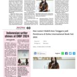 Dewi Lestari Instagram – Di panggung Doha International Book Fair sore itu, saya menyaksikan semangat dan antusiasme para diaspora, juga gelitik rasa ingin tahu dari tuan rumah akan dunia perbukuan di Indonesia. Sebagai salah satu festival buku ter-“senior” di jazirah Arab, DIBF memiliki prestise dan kredibilitas yang sangat baik. Semoga Indonesia semakin punya tempat dan jendela yang lebih luas dari tahun ke tahun untuk memperlihatkan kekayaan budaya dan kreativitasnya di ajang DIBF. Sebuah kehormatan bisa menjadi pembicara Asia Tenggara pertama di panggung DIBF 2024 ❤️

Terima kasih KBRI Qatar @indonesiaindoha, khususnya Pak Dubes Ridwan dan Bu Lita yang telah hadir, Pak Ali Murtado, Kemendikbud, dan tim DIBF yang memungkinkan sesi “The Contemporary Landscape of Indonesian Literature” ini terwujud. Terima kasih @chelsyrawinkaurgill yang telah memoderatori acara dengan lancar. Tak lupa, semua hadirin yang telah meramaikan sesi maupun stan Indonesia di DIBF. Semoga satu hari nanti saya bisa berkunjung ke Doha dan menjadi bagian lagi dari DIBF ☺️👋

Batik by @iwantirta_batik 

#DohaInternationalBookFair #DIBF2024 #Qatar #Doha #EventDee