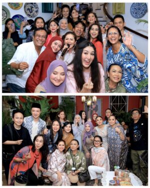 Dewi Lestari Instagram - Jejak-jejak kegembiraan dari acara Buka Bersama Biduan. Banyak wajah yang tak asing, yang sudah lama kenal, sekaligus yang baru kenalan. Namun, inilah kali pertama saya berinteraksi dengan grup Biduan yang ternyata serrruuu… bingitz! Makasih @frydalucyana yang sudah ngajakin. Senang sekali akhirnya bisa menyambangi rumah asri bermandikan tanaman ini. Sebetulnya masih ingin mengobrol lebih lama sambil melihat-lihat koleksi anak-anak ijomu, Mbak @yunishara36, tapi sepertinya memang harus berkunjung ulang di kesempatan yang lebih santai ☺️

Semoga silaturahmi para biduan & biduanita ini bisa langgeng dan tambah guyub. See you all again next time! 👋❤️