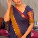 Dhanalakshmi Saminathan Instagram - Kangal irandal 🫠☺️ #instareels #reelsinstagram #trending #trendingreels #shoot #tamil #tamilstatus #tamilsong #tamilmemes #foryou #explore #saree #traditional #tamilponnu #divya #dhanasaminathan