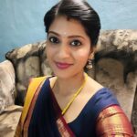Dhanalakshmi Saminathan Instagram - Me as Divya ☺️😍 Watch me in kannethire thondrinal serial on @kalaignartvofficial Timing: 8.30- 9.00pm #serial #kalaignartv #divya #dhanasaminathan