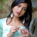 Dhanalakshmi Saminathan Instagram - 🙈 VC: @tru_the_lens_with_monk Kurti: @label_tawakkul . . . . #reelsinstagram #reelkarofeelkaro #reelsinsta #reelsviral #trending #trendingreels #trendingnow #trendingsongs #tamil #tamilstatus #tamilcinema #tamilmemes #featured #fyp #fashionstyle #fashionvlog #dressup #dhanaanu #dhanasaminathan #anu