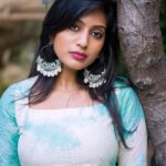 Dhanalakshmi Saminathan Instagram - தத்தி தாவுது மனமே வா அழகே🌙 Kurta : @label_tawakkul Shot by : @tru_the_lens_with_monk Earrings: @meeshoapp . . . #instagood #instadaily #instapost #ootd #ootdfashion #salwars #kurti #kurta #fashionista #fashionvlog #stylewithme #dress #dressup #explorepage #dhanasaminathan #anu