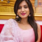 Dhanalakshmi Saminathan Instagram - If prettiness was a color, it would be pastels🌸 Salwar: @label_tawakkul Shot by : @tru_the_lens_with_monk . . . #instapost #instadaily #pink #picoftheday #pastel #pastels #dress #dressup #fashionista #fashionvlog #featured #fyp #dhanasaminathan