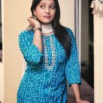 Dhanalakshmi Saminathan Instagram - Happy New year 2024 💫✨ Shot by : @style_with_abi Kurta : @myntra . . . #newyear2024 #newyear #2024 #love #fyp #tamil #ootd #ootdfashion #explore #explorepage #likeforlikes #bandinikurta #bandini #dhanasaminathan #dhana