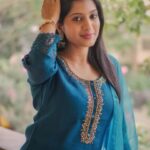 Dhanalakshmi Saminathan Instagram - Salwar from : @panchii.ig Shot by : @tru_the_lens_with_monk Watch : @danielwellington #salwars #salwarsuit #collaborationindia #collab #ootd #ootdfashion #tamil #tamilstatus #tamilponnu #fyp #explorepage #exploremore #dhanasaminathan #dhana
