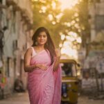 Dhanalakshmi Saminathan Instagram - 🌸💞 Shot by: @g_a_n_e_s_h_1105 Intha saree colour combo epdi irukku😻🥰 This is my own saree. I bought this from @pothysofficial … saree section la edukkama material section la eduthathathu… neengalum ipdi saree vaangiyirukkeengala? #portrait #insta #instagram #instadaily #featured #explore #pastel #pastelpink #aesthetic #mottamadishoot #ootd #ootdfashion #sareeaesthetic✨ #tamil #saree #fashion #fashionstyle #dhanasaminadhan