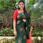 Dhanalakshmi Saminathan Instagram - Day 2 Pongal outfit 🫠🥰🌾🎋🐚 Makeup: @karthikmakeupartist Hairdo: @priyabalakrishnan1115 Saree: @pothysofficial #pongal #outfit #pattusaree #silk #silksarees #fyp #explore #tamil #tamilmemes #tamilstatus #dhana #dhanasaminathan