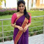 Dhanalakshmi Saminathan Instagram - அனைவருக்கும் இனிய பொங்கல் நல்வாழ்த்துகள்🥰🎋🌾 Day1 pongal outfit ✨ Saree: @askcouturesaree Hairdo: @soniyalee1 . . . #pongal2024 #pongalcelebration #tamilnewyear #tamil #tamilfestival #saree #sareelove #sareestyling #love #fyp #explore #dhana #dhanasaminathan